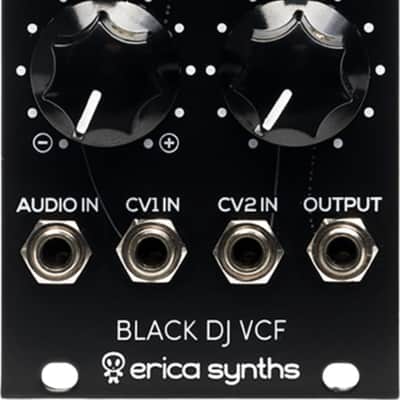 Erica Synths Black DJ VCF LP/HP Filter Eurorack Synth Module image 1
