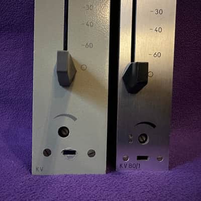 Ultra-rare! 4x vintage RFT RFZ KV Channelstrip East German V676! Fully discrete, transformer balanced, insane 80dB Gain for ribbons! MV810 successor! image 9