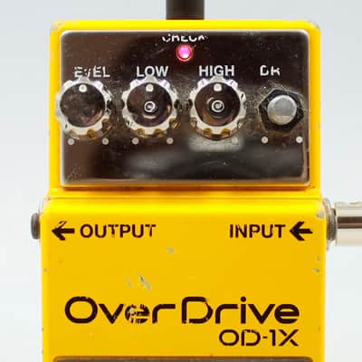 Boss OD-1X Over Drive Guitar Effect Pedal A7E1365 image 3