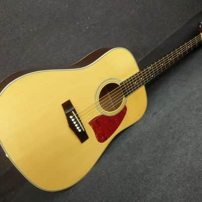 Ibanez Artwood AW12-NT Acoustic Guitar Natural Finish Solid Top Dreadnought image 16