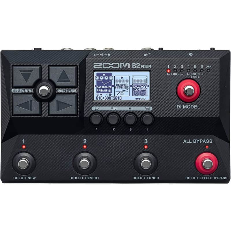 Zoom B2 Four Amplifier and FX Emulator Pedal image 1