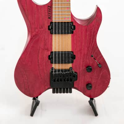 2014 Kiesel Vader Neck-Thru in Faded Cherry 6.9lbs image 2