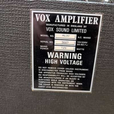 Vox AC30 Top Boost 1978-1979 image 6