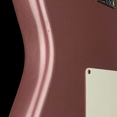 Fender Custom Shop Empire 59 Transition Stratocaster Journeyman Relic - Aged Burgundy Mist Metallic #18559 image 12