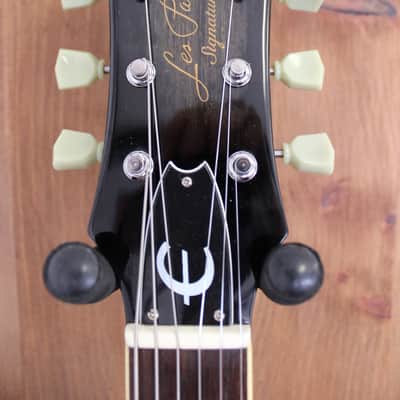 Epiphone Les Paul Signature - RARE offset guitar - Vintage Sunburst - with case image 5