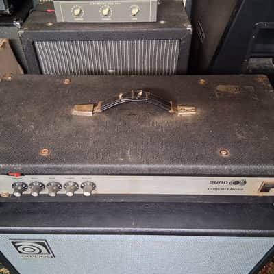 1973 Sunn Concert Bass Head image 5