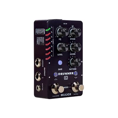 Mooer Drummer X2 Guitar Pedal Stereo Drum Machine Effect Pedal with FILL Function Tap Tempo EQ Knob,price include the import duty to US buyer image 6