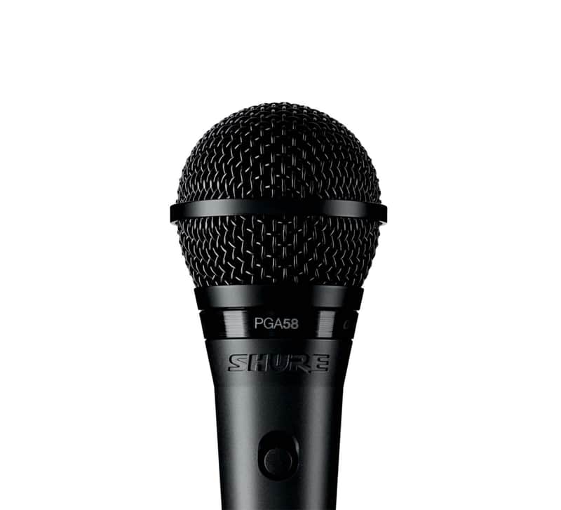 Shure PGA58BTS, Stage Performance Kit with PGA58 Microphone, XLR Cable and Mic Stand image 1