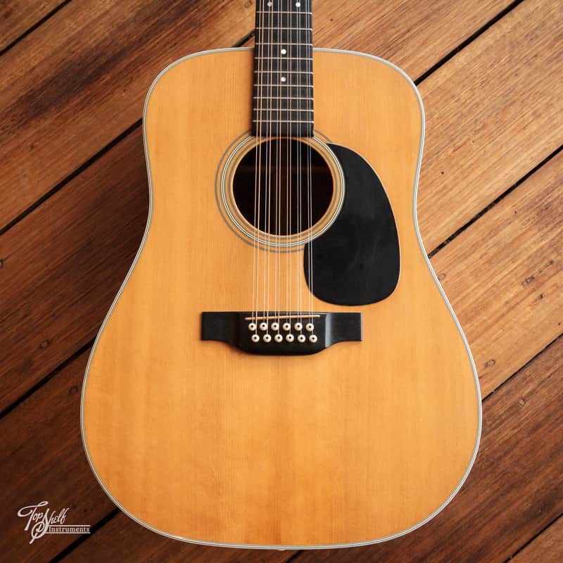 Martin D-12-28 12-String Dreadnought Natural 1976 - Very Good