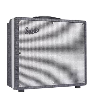 This Is the Zeppelin Sound! Supro 1696RT Black Magick Reverb 1x12" 25-watt Tube Combo2-ch, 2-band EQ, Spring Reverb, Tremolo image 2