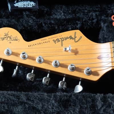 1991 Fender American Yngwie Malmsteen YJM Stratocaster – Vintage White | Early USA image 3