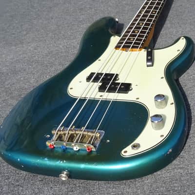 Fender Precision Bass 1963 - Lake Placid Blue - Custom Color image 6