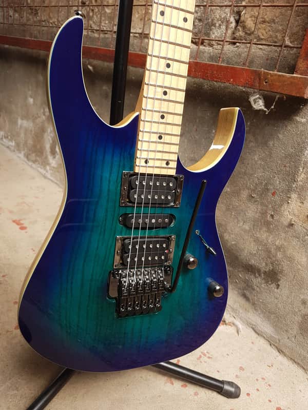 Ibanez RG370AHMZ-BMT- Blue Moon Burst image 1