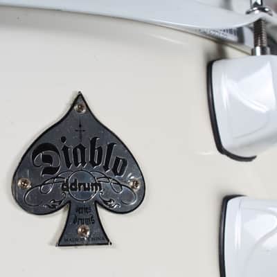 ddrum Diablo Snare Drum 14 Inch Snare Drum Antique Ivory image 3