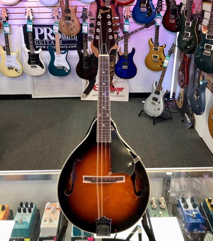 Ibanez M510 Mandolin, Brown Sunburst High Gloss image 1