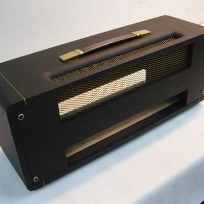 Marshall Plexi / Bluesbreaker / JTM / 18W style Custom Headshell Gehäus / Black Amp Shell image 5