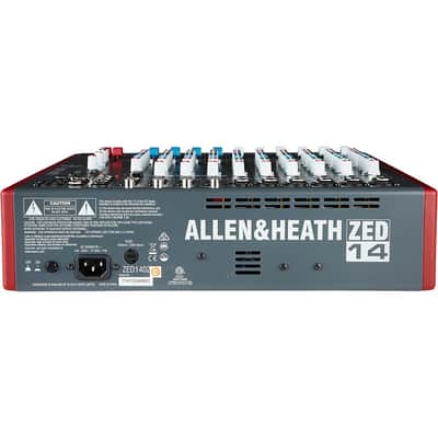 Allen & Heath ZED-14 USB Mixing Console Regular image 10