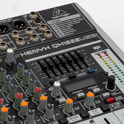 Behringer Xenyx QX1222USB 12-Channel Mixer USB FX EQ Compressor Interface image 8