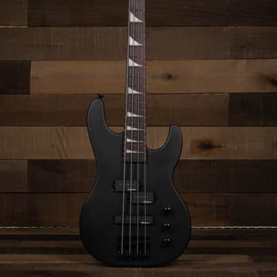 Jackson JS Series Concert Bass Minion JS1X, Amaranth FB, Satin Black image 5