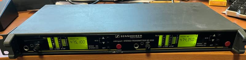 Sennheiser SR3056-U Dual Stereo IEM Mikroport Transmitter 461-485 MHZ image 1