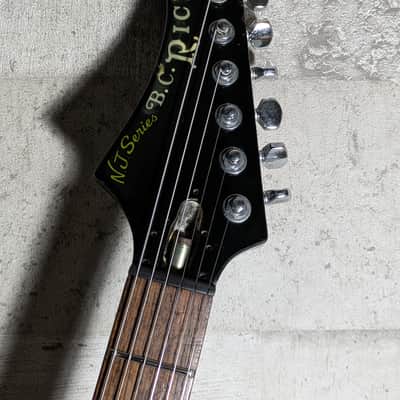 B.C. Rich Stealth NJ Series MIJ 80's Grey Burst Japan Kahler image 8