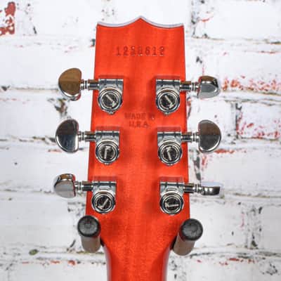 Heritage - H-535 Semi-Hollow - Electric Guitar Transparent Cherry w/HSC 7lbs 13oz USED image 7