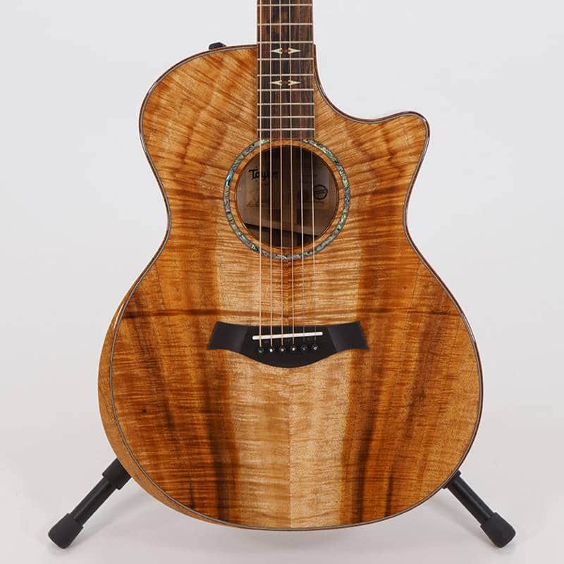 Taylor Custom Shop Grand Auditorium AA Hawaiian Koa Acoustic-Electric Guitar with Venetian Cutaway and Expression System 2 image 1