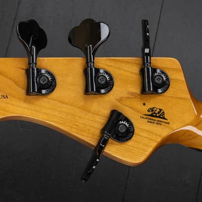Music Man USA StingRay 4 Tim Commerford Artist Series - Caliper Red (active) image 9