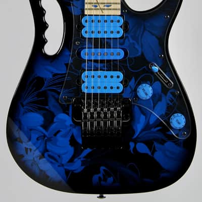 Ibanez Steve Vai Signature JEM77 - Blue Floral Pattern 2024 w/Gig Bag (JEM77PBFP) image 1