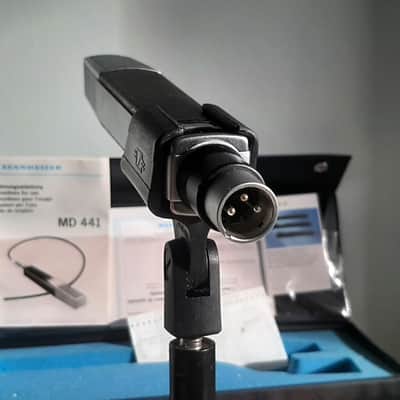 Sennheiser MD 441U Supercardioid Dynamic Microphone 1971 - Present - Black image 11