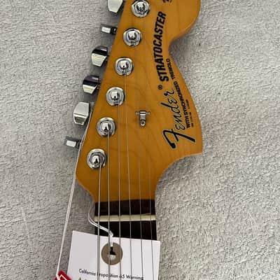 Fender To The Stars Limited Edition Tom Delonge "Padre" Stratocaster 2025 - Brown w/ Orange Competition Stripe image 6