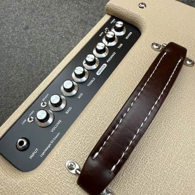 Olsson Amplifiers Lightweight 50 Classic - Beige / Oxblood image 3
