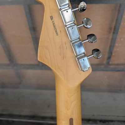 Fender American Professional Classic Stratocaster - Faded Firemist Gold image 9