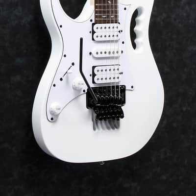 Ibanez Steve Vai Signature 6 String Electric Guitar - Left Handed - White (JEMJRLWH) image 4