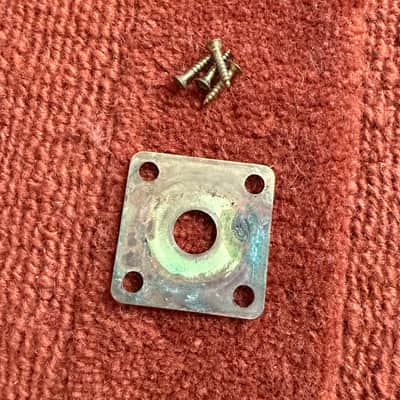 Mighty Mite Brass Jack Plate 1970a image 2