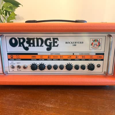 Orange Rockerverb 100 2-Channel 100-Watt Guitar Amp Head Mark 1 2004 - 2009 Orange image 1