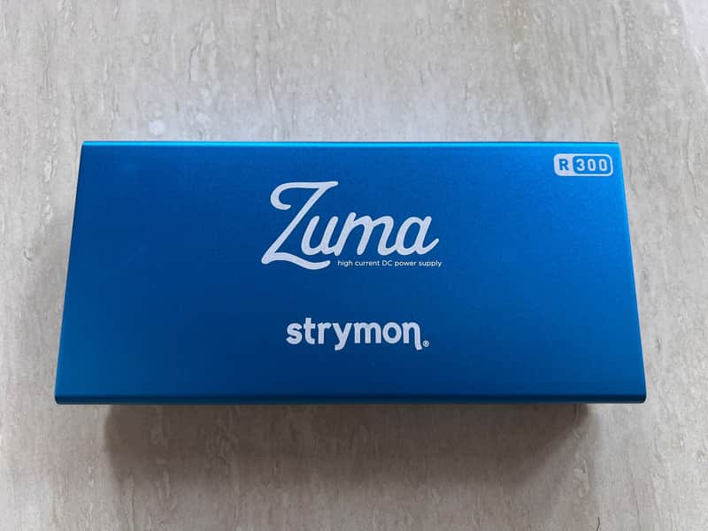 Strymon Zuma R300 5-Output Ultra Low-Profile High Current DC Power Supply 2018 - Present - Blue image 1