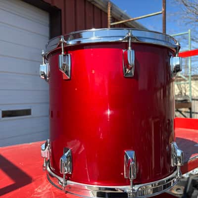 Tama Superstar candy apple red 14 Drum Tom image 4