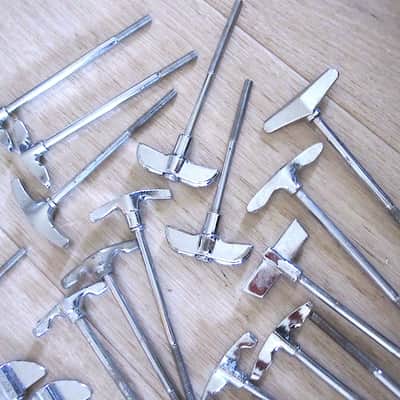 Bass Drum T-Rods Lot of 54 - Vintage image 5