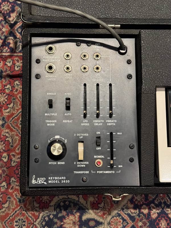 ARP 2600 3620 Keyboard 1970s - Black image 1