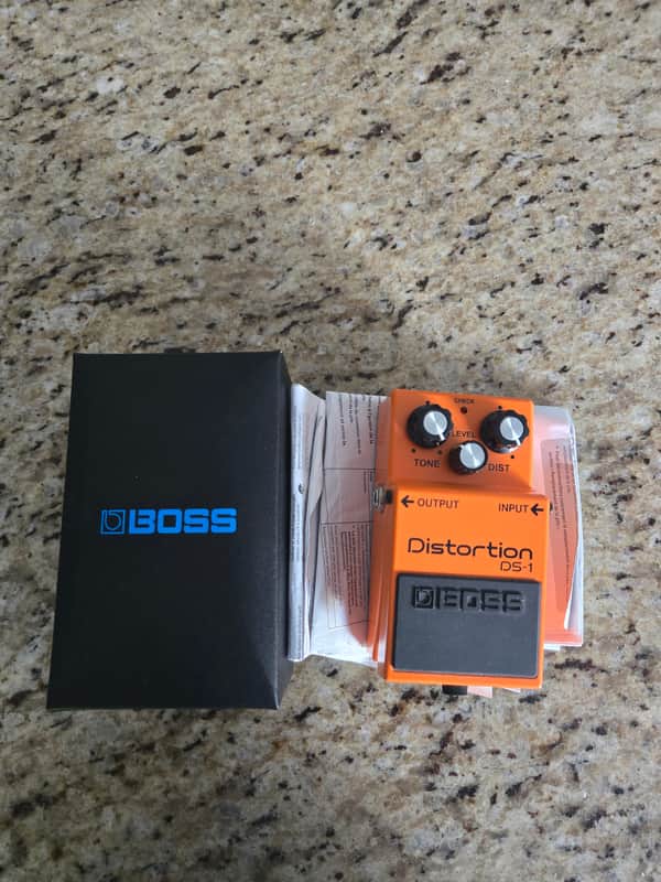 Boss DS-1 Distortion (Silver Label) 1994 - Present - Orange image 1