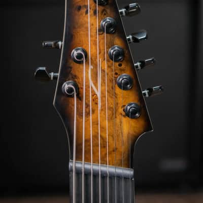 Legator N8FSS-DV 8-String Multi-Scale Electric Guitar - Death Valley with Gig Bag image 5
