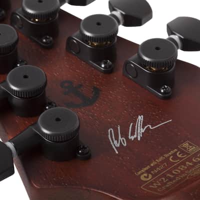 Schecter C-8 Multiscale Rob Scallon Satin Dark Roast image 16
