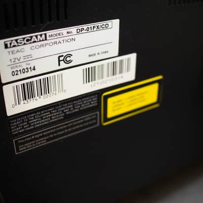TASCAM Digital Portastudio DP-01FX/CD w/ Original Power Supply image 11