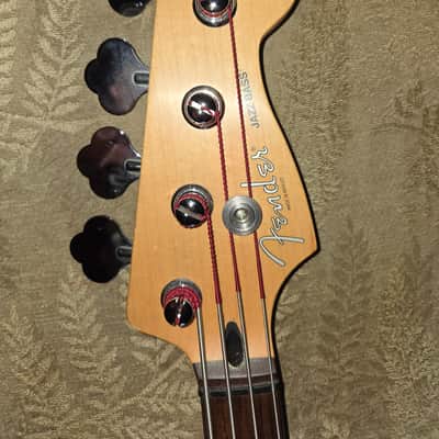 Fender Jazz bass deluxe/2001/ gloss black.Rare! image 5