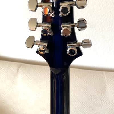 Thomas Ochs PRS-style Custom Made 2010s - Blue Transparent image 8