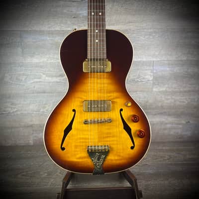B&G Little Sister Crossroads Non-Cutaway P90 – Tobacco Burst - USED image 1
