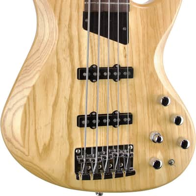 MTD Kingston Saratoga Deluxe 5 Rosewood Fingerboard, Natural Ash Matte image 1