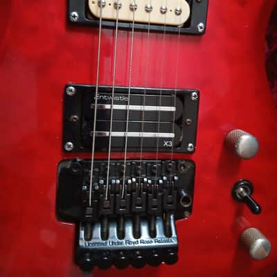 B.C. Rich Virgin Entre 2000 y 2003 - Rojo moteado. Brillante imagen 2