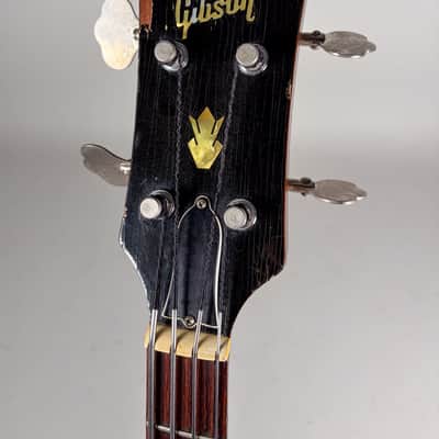 1967 Gibson EB-2 Bass Guitar Sunburst Finish w/Soft Shell Case image 5